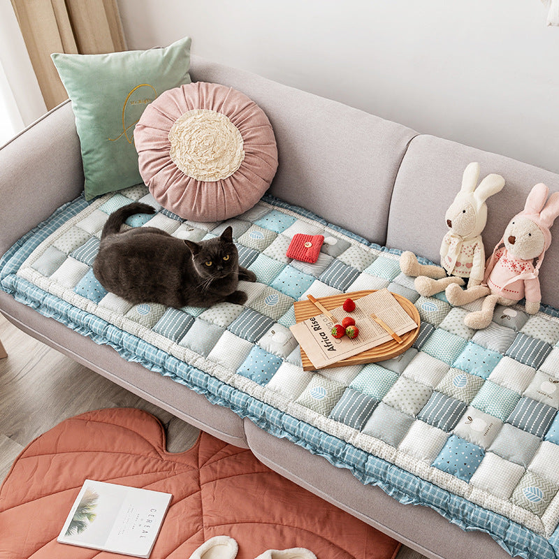 Cotton Sofa Cushion Four Seasons Universal Thickened Non-slip Mat