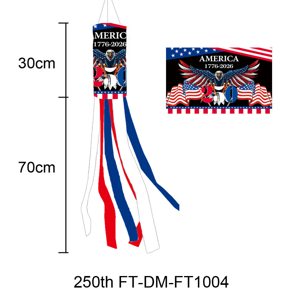 250th Anniversary Art Deco Windsock Flag