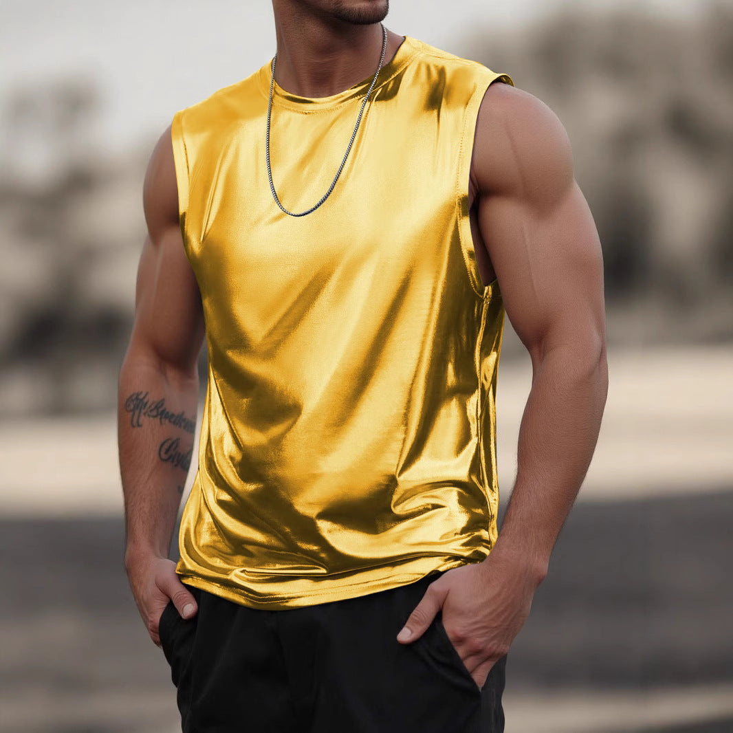 Simple Solid-color Casual Vest Casual