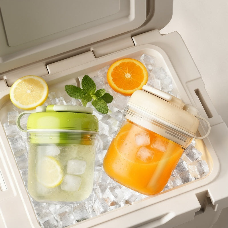 3-in-1 Ice Cube Tray Water Cup Household Breakfast Cup