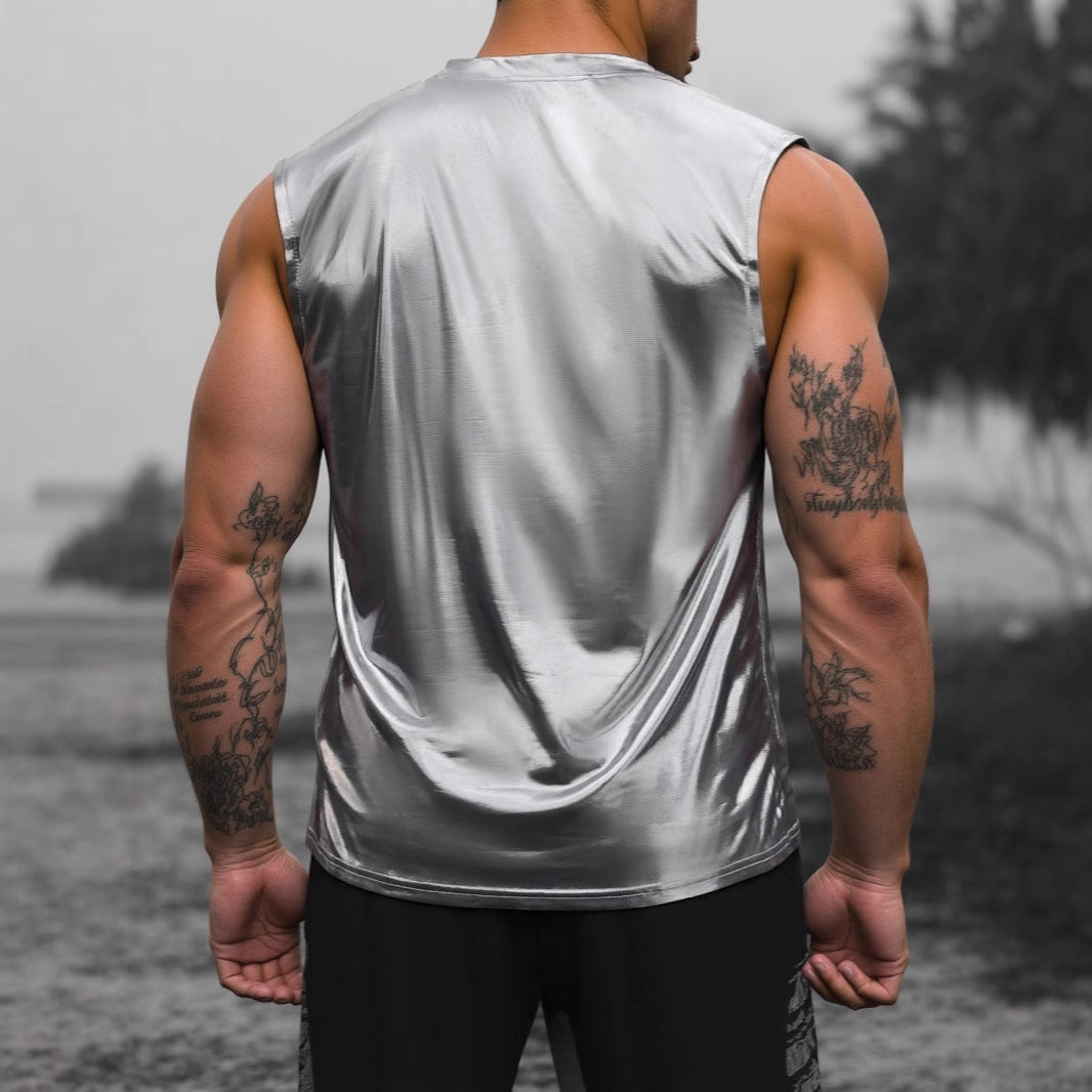 Simple Solid-color Casual Vest Casual