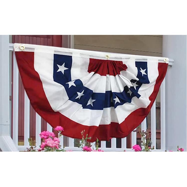 250th Anniversary Semicircle Flag Decorative Banner