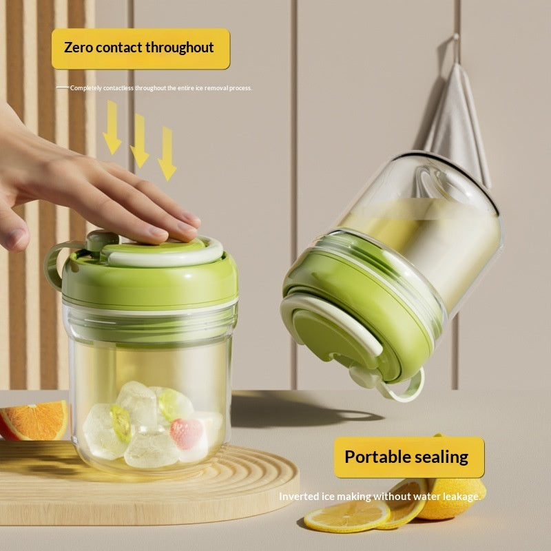 3-in-1 Ice Cube Tray Water Cup Household Breakfast Cup